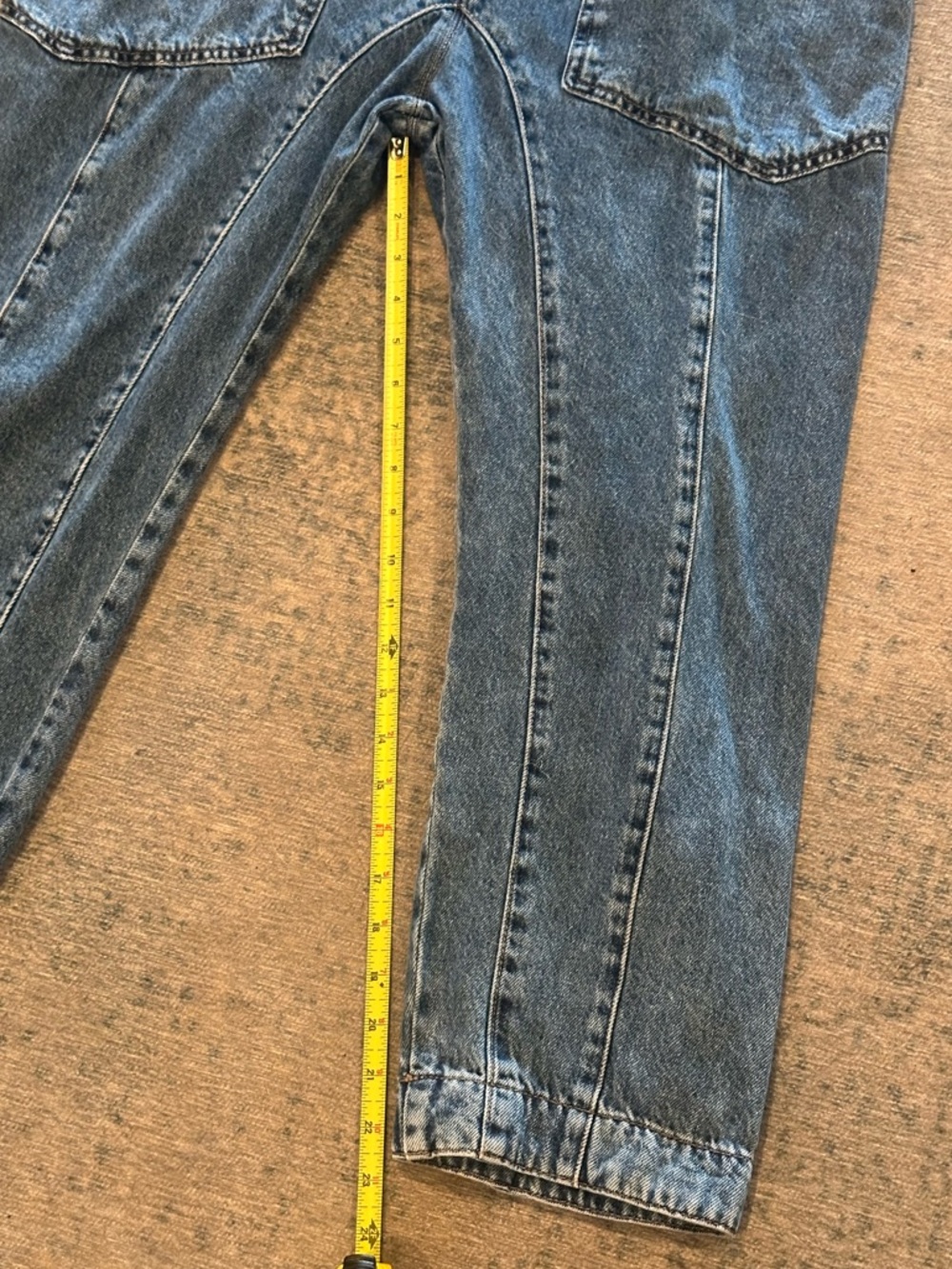 We the Free by Free people high roller denim blue jumpsuit / EUC, no flaws! - Picture 12 of 16